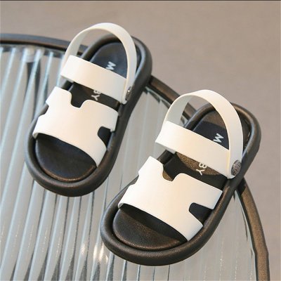 Soft-soled anti-slip children's fashionable Velcro beach shoes