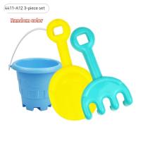 Wasserspiel-, Sandbuddel- und Spielgeräte-Kombi-Set  Gelb