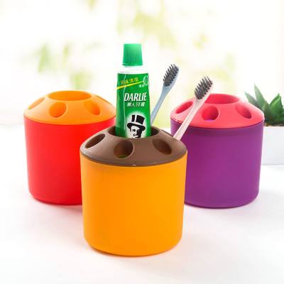 Porous toothbrush holder candy color toothbrush tube