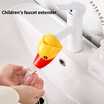 Prolongateur de canal d'eau de lavabo de main de tête anti-éclaboussures de bébé pour enfants
