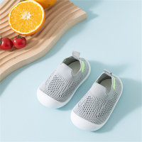 Children's soft sole mesh socks shoes non-slip toddler shoes  Gray