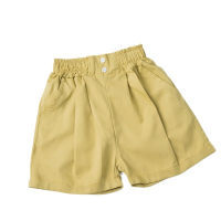 Children's clothing girls pants girls shorts medium and large children children's summer thin shorts shorts children's casual pants  Yellow