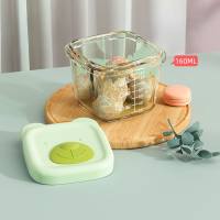 Baby food box glass steamed egg custard bowl baby food bowl  Multicolor