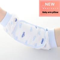 Cuscino per il braccio del bambino, manica per l'alimentazione, cuscino per l'allattamento, cuscino per la manica in cotone  Blu