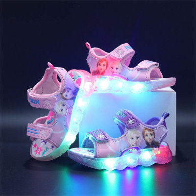 Sandales lumineuses Frozen pour enfants
