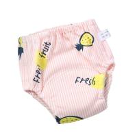 Baby toilet training pants summer boys diaper pants girls diaper gauze diaper pocket practice learning pants  Multicolor