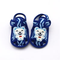 Baby Bear Soft Sole Sandals  Blue