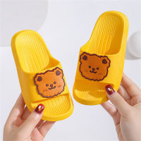 Chinelos de urso infantil  Amarelo