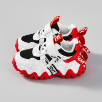 Children's sports shoes, boys' net shoes, running shoes, 1-5 years old, children's shoes, girls' casual shoes, manufacturers, wholesale in stock  Red