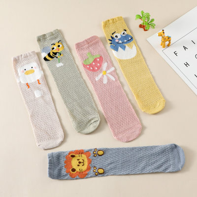 Toddler Pure Cotton Cartoon Animal Pattern Socks