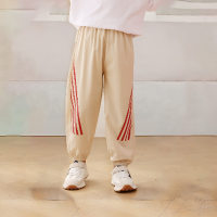 Summer children's casual trousers anti-mosquito pants air-conditioning pants thin pants  Beige