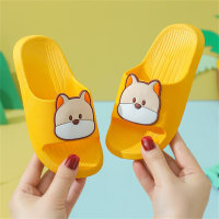 Children's cute puppy slippers  Yellow