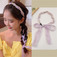 Children's floral hairbands, silk scarves, hair ribbons, hairpins and hairbands  Multicolor