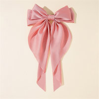 Children's big bow hairpin  Pink