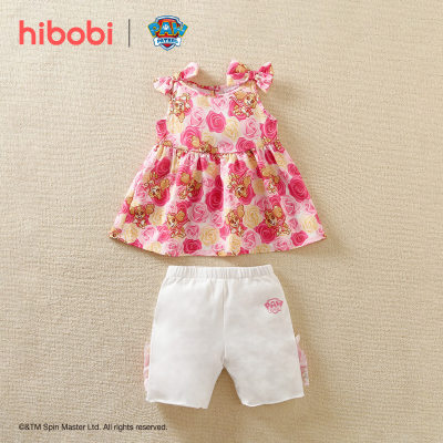 hibobi × PAW Patrol - Haut et short à imprimé dessin animé pour bébé fille