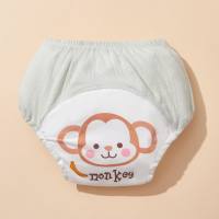 Baby gauze diapers waterproof diapers  Multicolor