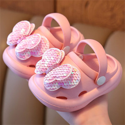 Children's princess style non-slip soft-soled sandals for going out