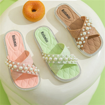 Pearl Princess Style Sandals for Medium and Large Kids