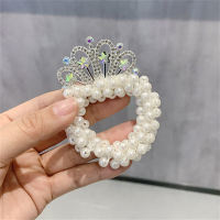 Children's Princess Crown Headdress Pearl Hair Accessories  Style 4