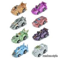 Children's Pull Back Toy Car Simulation Electroplating Pull Back Chariot Car  Multicolor