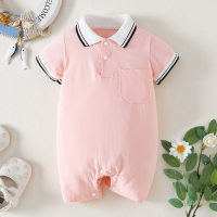 Solid Bodysuit for Baby Boy  Pink