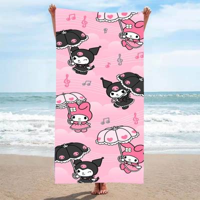 Children's cartoon beach towel