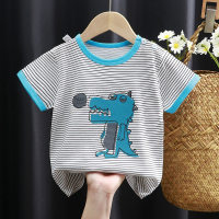 New children's short-sleeved t-shirt pure cotton girls summer clothes baby baby summer children's clothes boys tops dropshipping  Multicolor