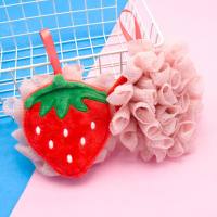 كرة استحمام للأطفال مناديل استحمام على شكل زهرة لطيفة وفاكهة  متعدد الألوان