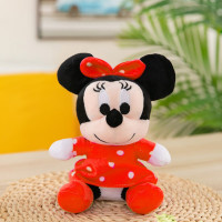 Brinquedo de pelúcia do Mickey Mouse Boneca fofa da Minnie  Vermelho