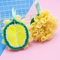 كرة استحمام للأطفال مناديل استحمام على شكل زهرة لطيفة وفاكهة  متعدد الألوان
