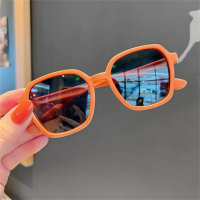 Children's solid color glasses  Orange