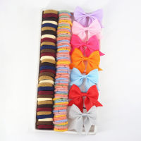 Children's colorful rubber band hairband set  Style 2