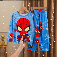Boys casual suits children's daily home clothes four seasons essential baby suits  Blue