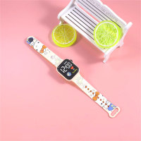 Children's cartoon pattern LED electronic watch  Multicolor