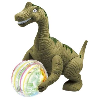 PP Early Education Electric Walking Robot Dinosaur with LED Lights & Sounds