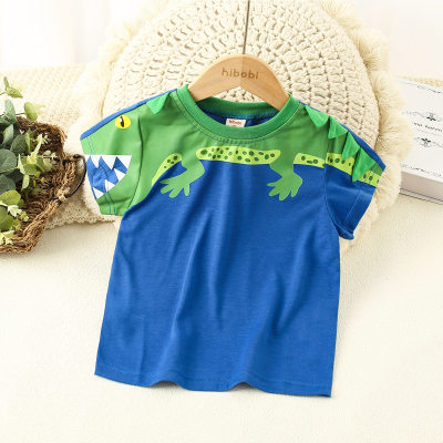 Kid Boy Crocodile Print T-Shirt