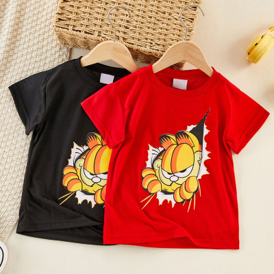 Camiseta con estampado de Garfield de Kid Boy