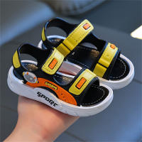 Children's Velcro soft-soled non-slip sandals  Yellow