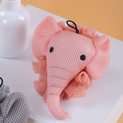 Animal style hanging foaming bath ball, fashionable, soft and cute