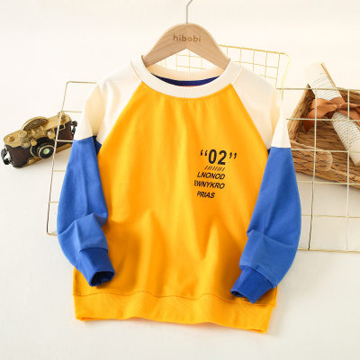 Kid Color-block Pullover Sweater