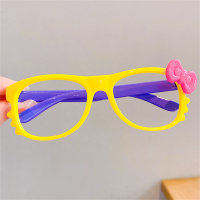 Montatura per occhiali Hello Kitty con fiocco per bambini (senza lenti)  Multicolore