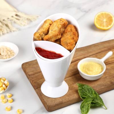 Gangliren plastic food grade pp potato chip cup salad cup kitchen supplies salad bowl snack cup gift