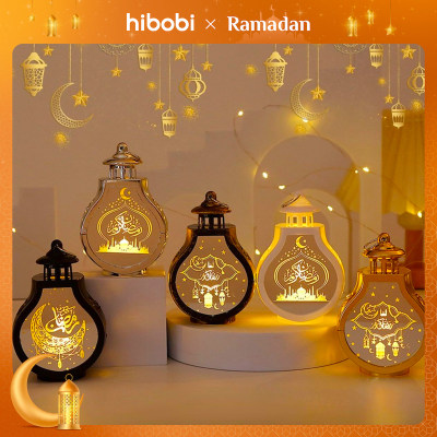 LED electronic candles, Middle Eastern festivals, festive lanterns, crafts, Arabic lanterns, study room creative atmosphere lights