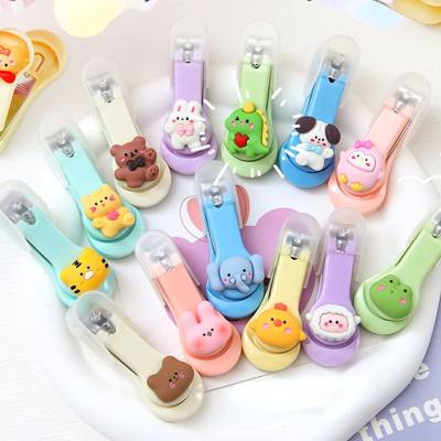 Cute cartoon nail clippers single pack home nail clippers