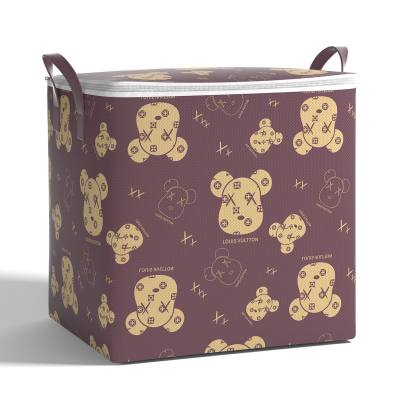 Cartoon Storage Bag, Cute Organising Bag Clothes Quilt Luggage