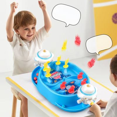 Brinquedos de batalha de mesa para meninos e meninas, catapulta interestelar, coelho fofo, jogo de mármore interativo para duas pessoas, brinquedos infantis