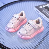 Soft sole casual shoes all-match star shoes  Pink