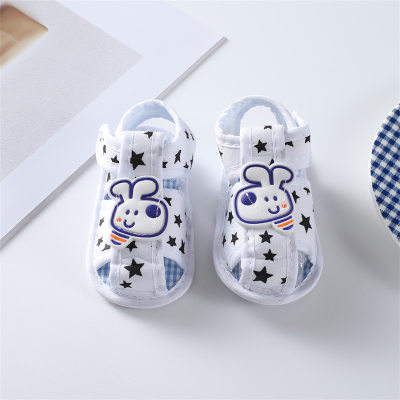 Baby and Toddler Dog Print Soft Sole Sandals