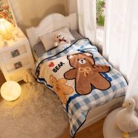 Children's single-layer summer Sanrio cartoon kt cat blanket air conditioning nap blanket flannel blanket  Multicolor
