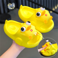 Children's 3D cartoon fun sandals  Yellow